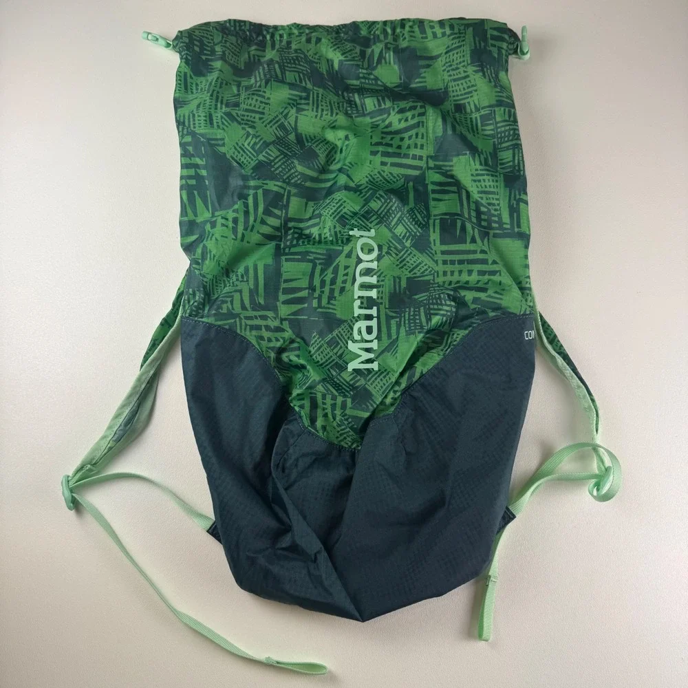 Marmot‎ Kompressor Comet Backpack Turf Green Deep Teal Camo Hiking Travel